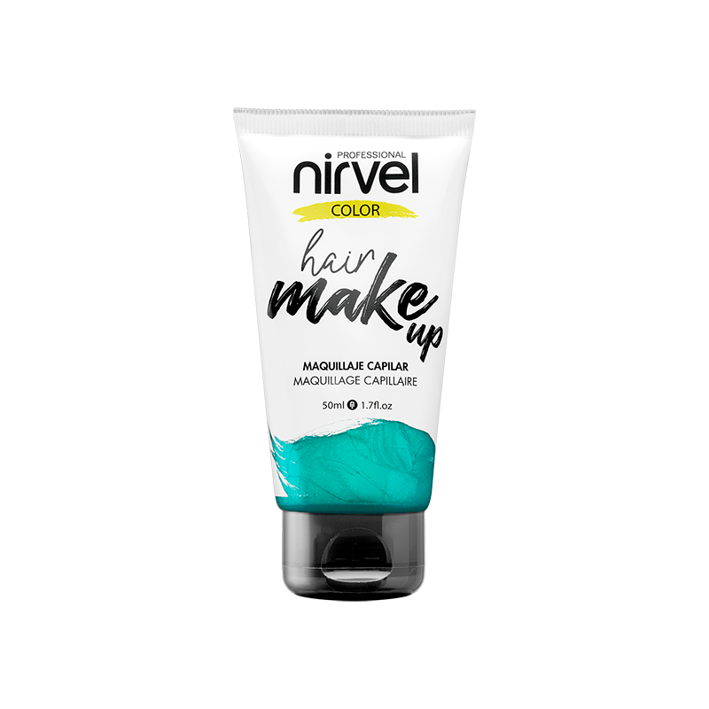 Nirvel Color Maquillaje Capilar Hair Make Up Turquoise 50 Ml. Ref. 7463