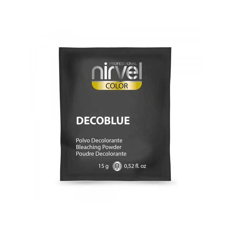 Nirvel Color Polvo Decolorante En Sobres Decoblue 30 Gr. Ref. 8180