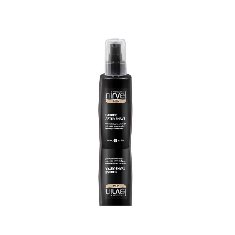 Nirvel Men Balsamo Hidratante Antiarrugas Barber After-shave 150 Ml. Ref. 6593