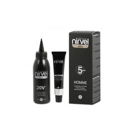 Nirvel Men Tinte Crema Homme - Hombre Ct7 Castaño Claro Ref. 7155