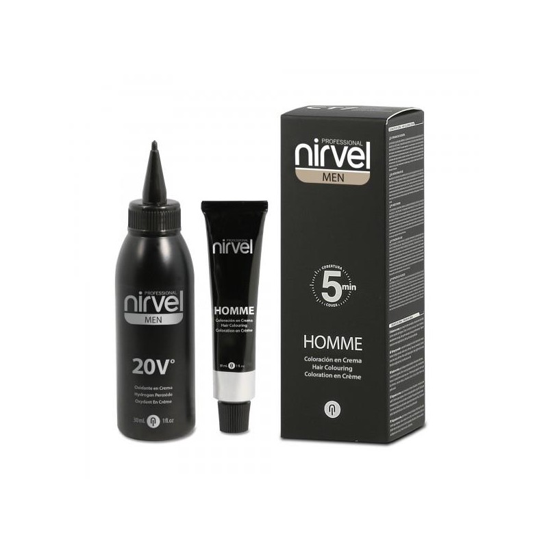 Nirvel Men Tinte Crema Homme - Hombre G7 Gris Claro Ref. 7153