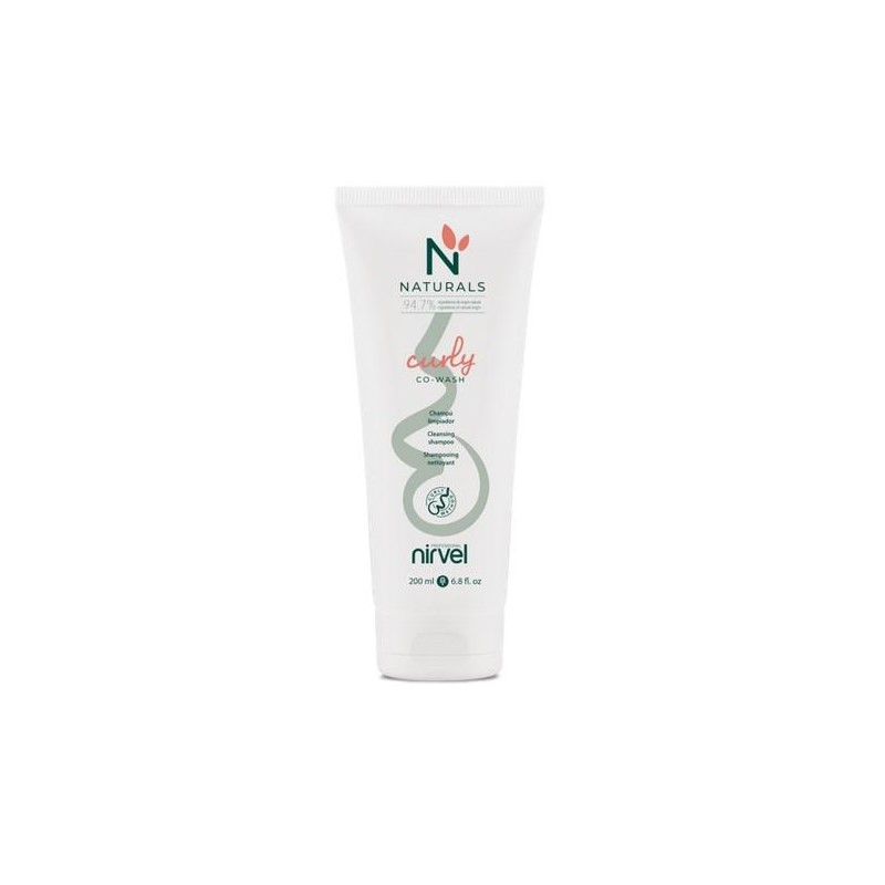 Nirvel Naturals Curly Champu Acondicionador Co-wash 200 Ml Ref. 7547