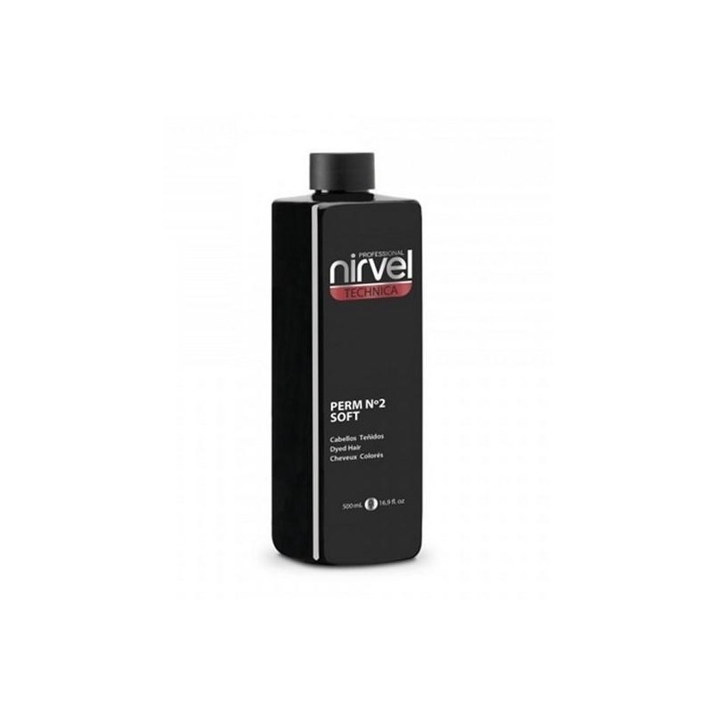 Nirvel Technica Permanente Perm N. 2 Soft  Cabellos Teñidos 500 Ml. Ref. 7557