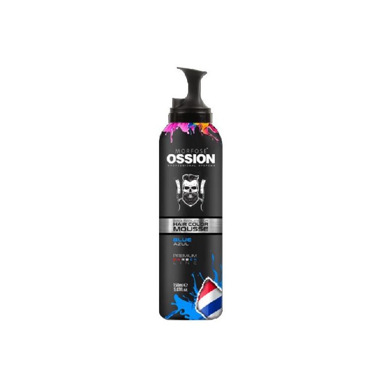 Ossion Color Mousse Azul 150ml Ref: Oss- 8681701007769