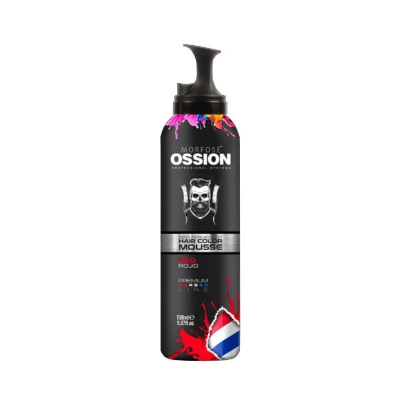 Ossion Color Mousse Rojo 150ml Ref: Oss- ...