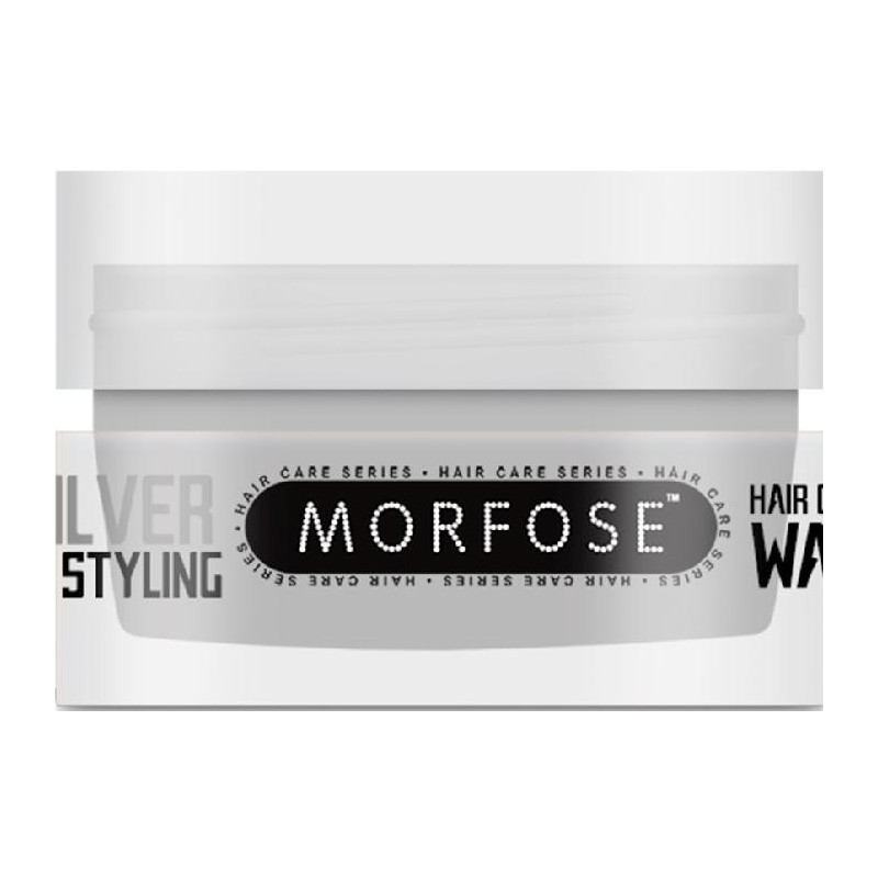 Ossion Hair Color Wax Silver Styling 100ml Ref: Oss-1027