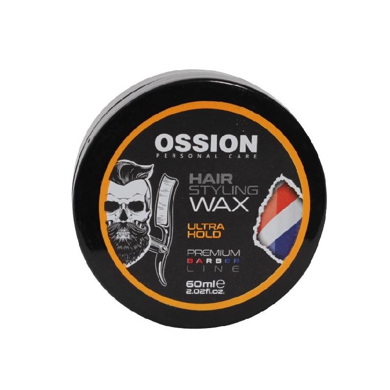 Ossion Premium Barber Line Hair Wax Ultra Hold  60ml Ref: Oss-1015