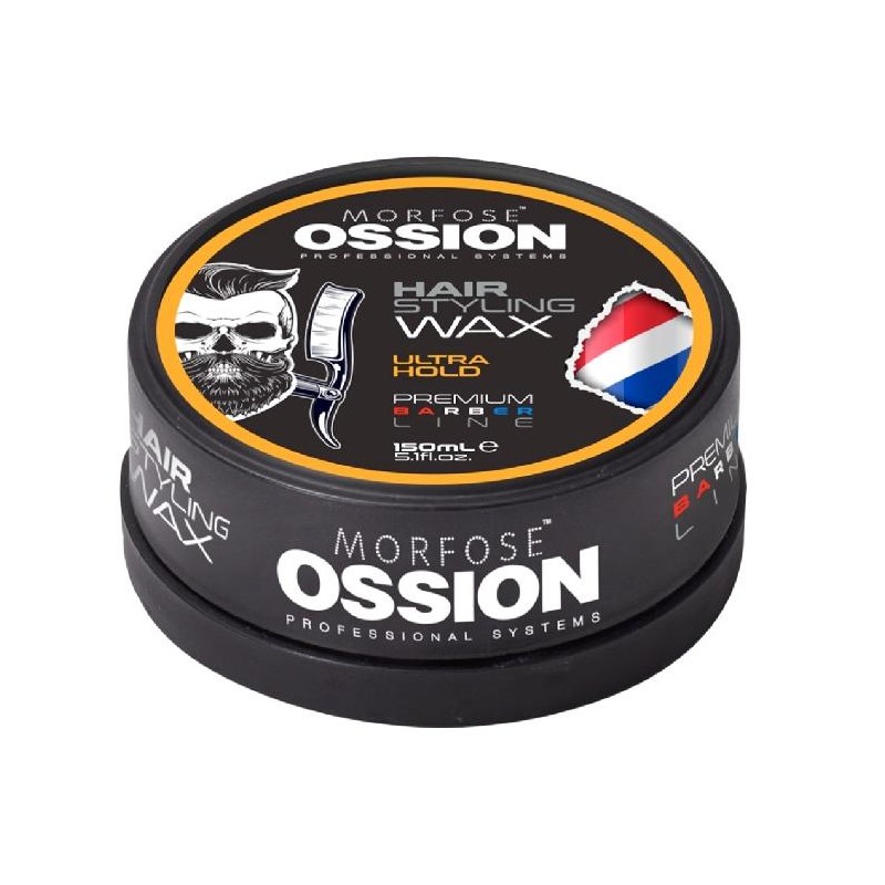 Ossion Premium Barber Line Hair Wax Ultra Hold 150ml Ref: Oss-1003