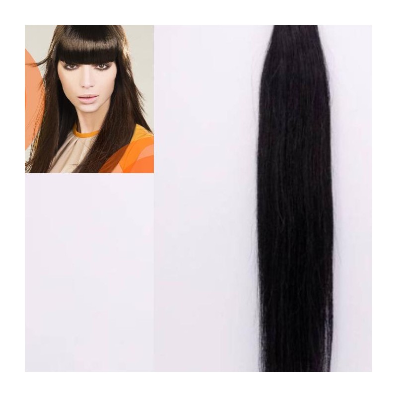 Play Extensions Adhesivas Cabello Natural 12 Bandas Medida 40-45 Cm. Color 001 Cod. Bar.