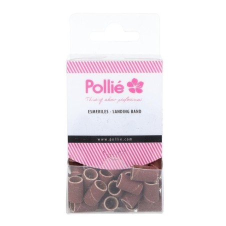 Pollie Cilindro Banda Esmeril Grano Medio Dispensador 100 Unds Ref. 06628