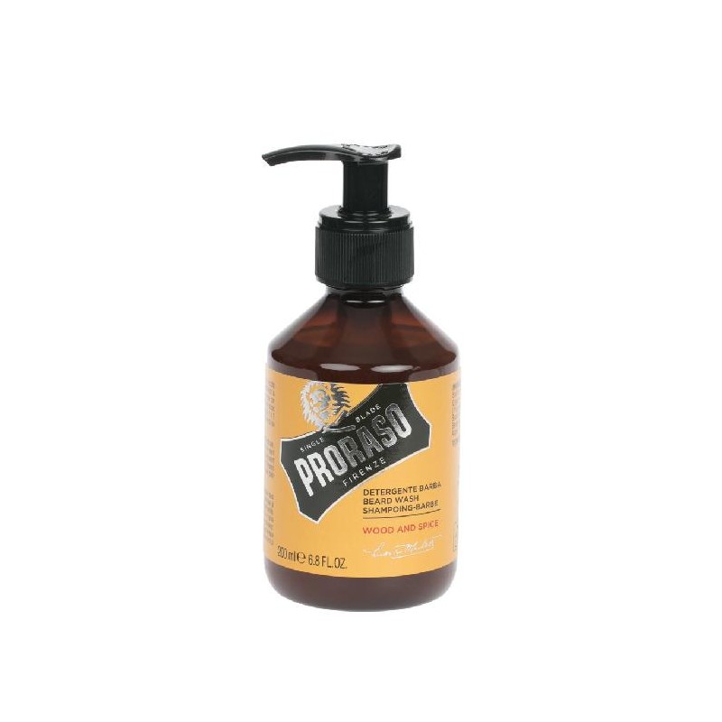 Proraso - Amarilla- Amaderada Champu Para Barba 200 Ml  Ref. 400750