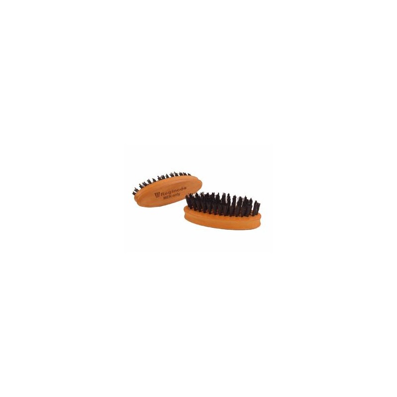 Regincos Men Cepillo Mini Oval Para Barba Y Bigote Ref. 16015