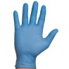 Rubberex Guantes Nitrilo Touch 100 Unids Blue Sin Polvo 3.5grs Talla 1 S Ref: 125