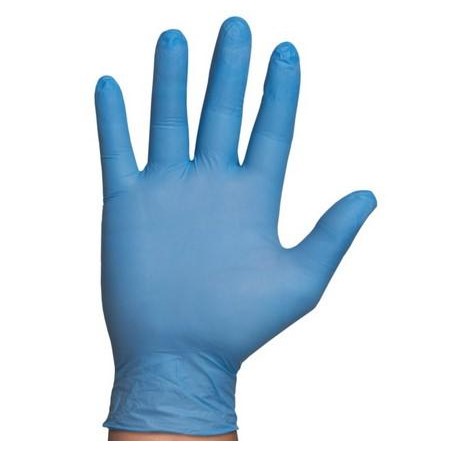 Rubberex Guantes Nitrilo Touch 100 Unids Blue Sin Polvo 3.5grs Talla 4 Xl Ref: 128
