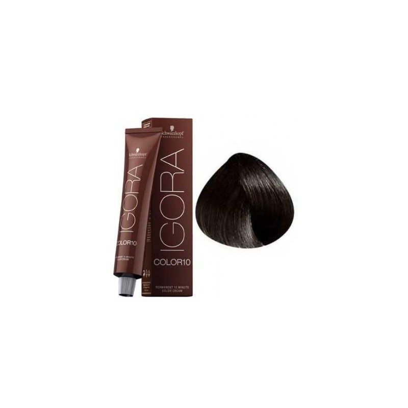 Schwarzkopf Igora Color 10      3. 0 Castaño Oscuro 60 Ml.