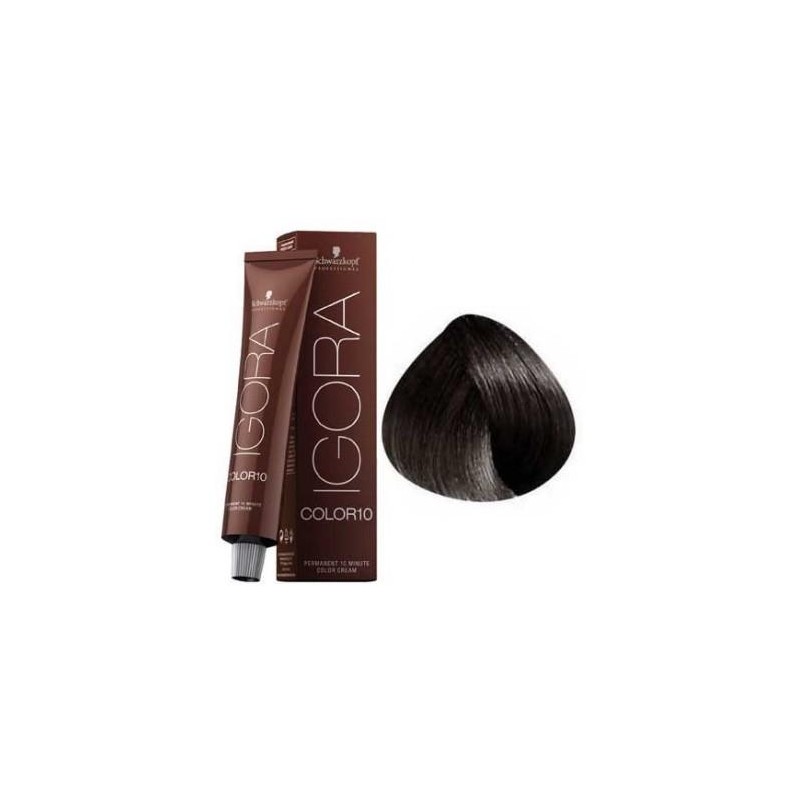 Schwarzkopf Igora Color 10      5.12 Castaño Claro Ceniza Humo 60 Ml.