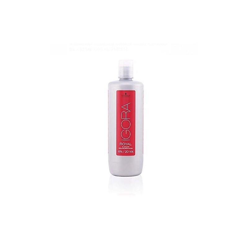Schwarzkopf Oxigenada Igora Royal Locion Activadora  6 - 20 Vol 1000 Ml. Ref. 2679366