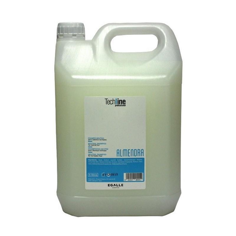 Techline Champu Almendra Garrafa 5 Litros