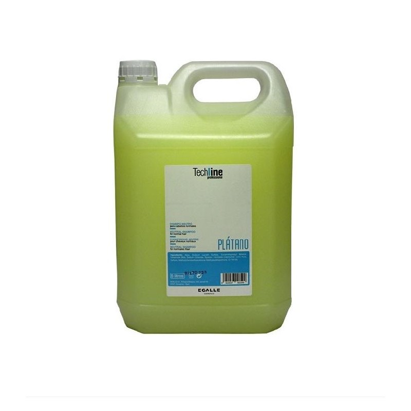 Techline Champu Platano Garrafa 5 Litros