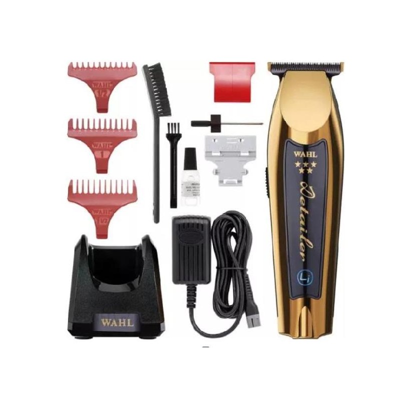 Wahl Maquina Cortapelo De Contorno Profesional Sin Cable Mod. Detailer Cordless Li Gold    Ref. 08171-716
