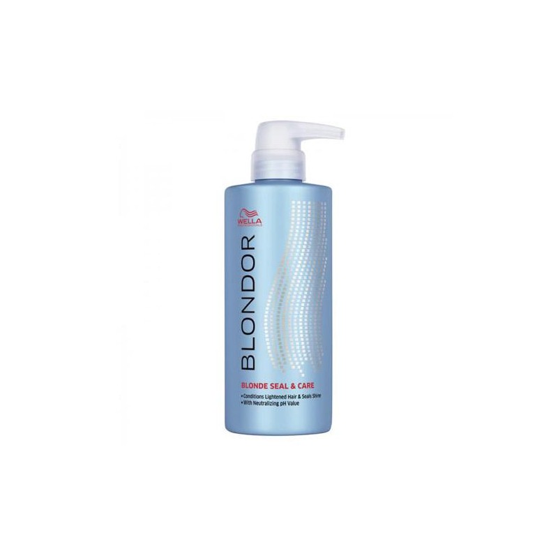 Wella Blondor Seal Y Care 500 Ml. Acondicionador