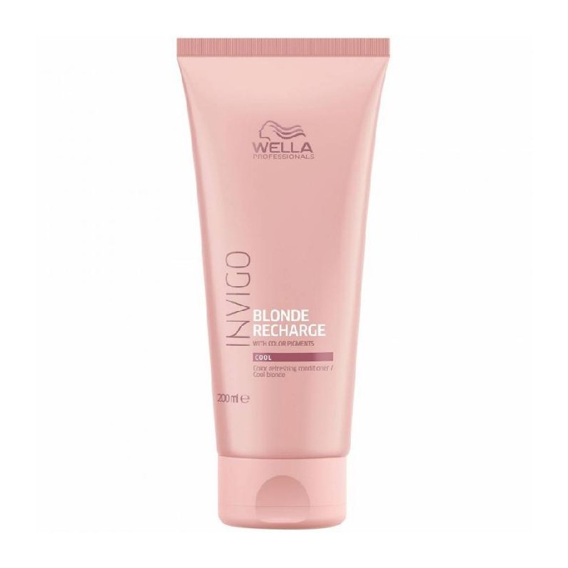 Wella Care Acondicionador Invigo Blonde Recharge Cool Blond  200 Ml.