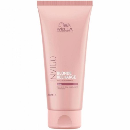 Wella Care Acondicionador Invigo Blonde Recharge Cool Blond 200 Ml.