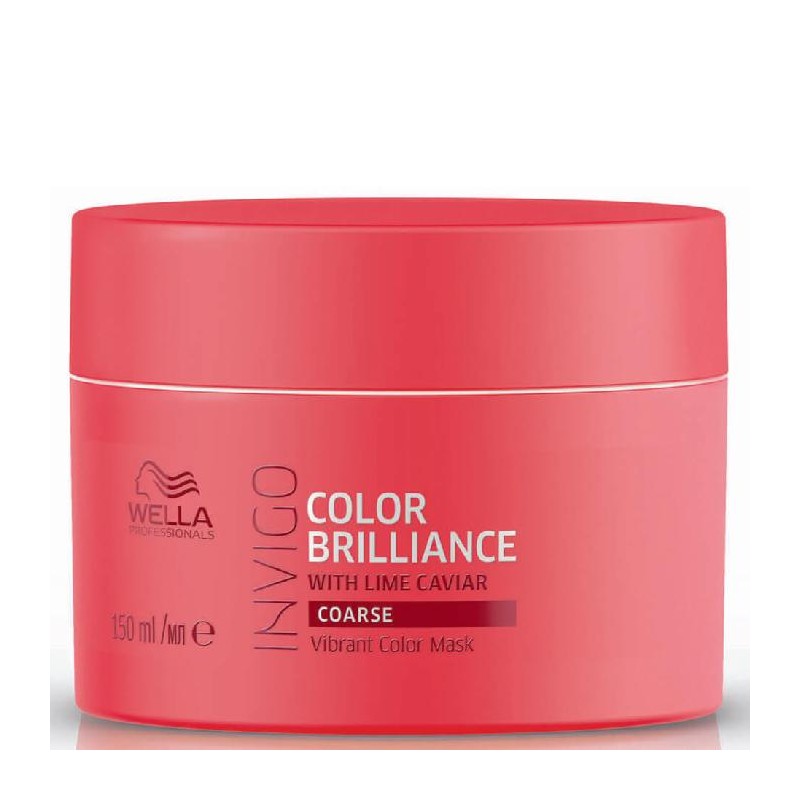 Wella Care Mascarilla Invigo Brilliance Protectora Color Cabello Grueso 150 Ml.