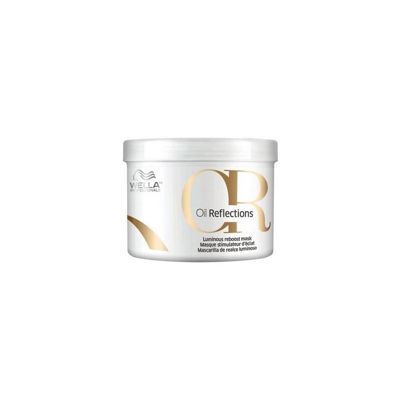 Wella Care Mascarilla Oil Reflections Realzador Brillo 500 Ml.