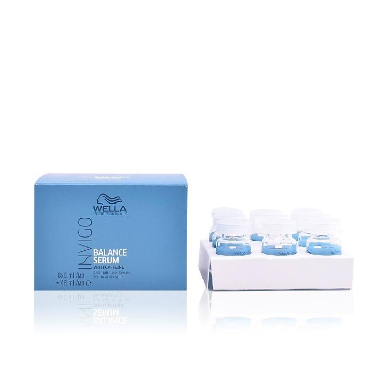 Wella Care Tratamiento Invigo Balance Serum Anticaida En Serum Anti Hair-loos Treat 8 X 6 Ml.