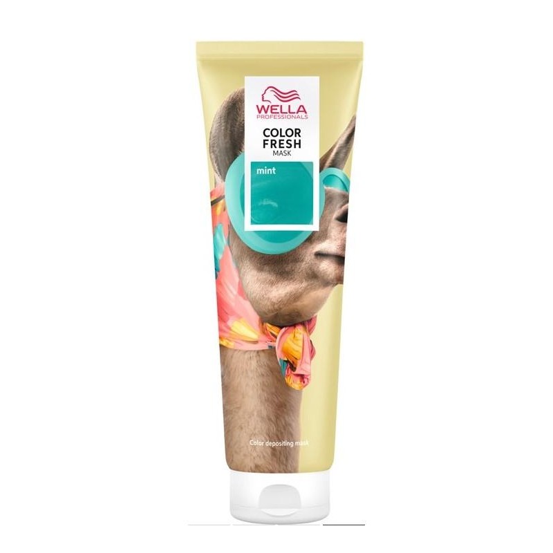 Wella Color Coloracion Temporal Y Nutricion Color Fresh Mask Mint  Ref. 99350066254