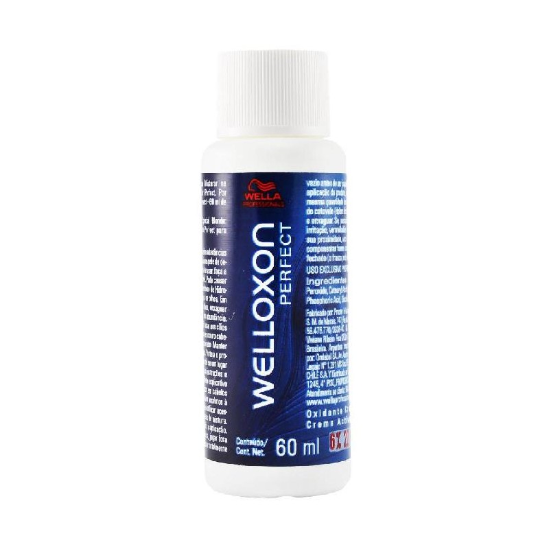 Wella Color Revelador Welloxon Perfect Agua Oxigenada Dosis Future Crema 12  40vl. 60 Ml.