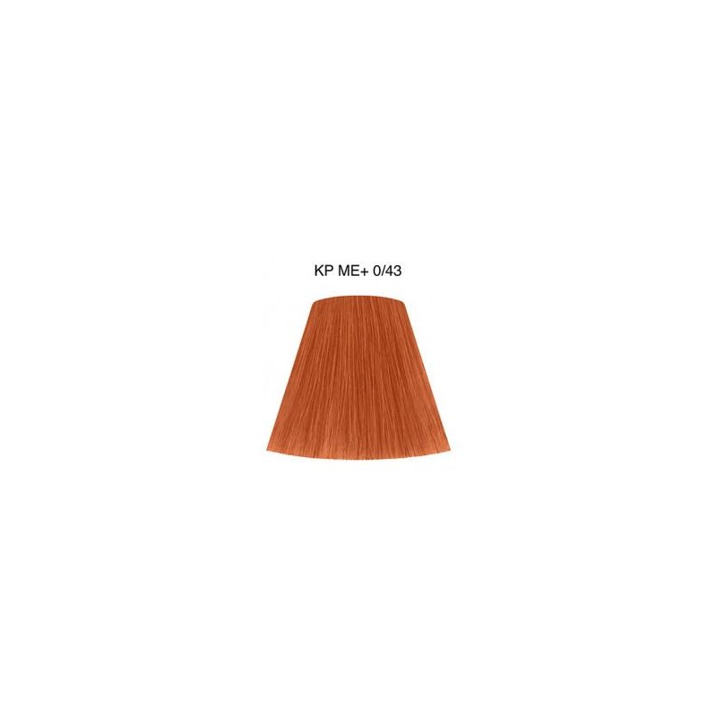 Wella Color Tinte Permanente Koleston Perfect N.  0.43 Rojo Coral Matizador In