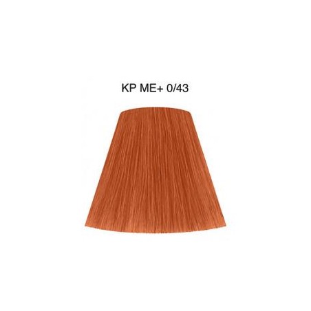 Wella Color Tinte Permanente Koleston Perfect N.  0.43 Rojo Coral Matizador In