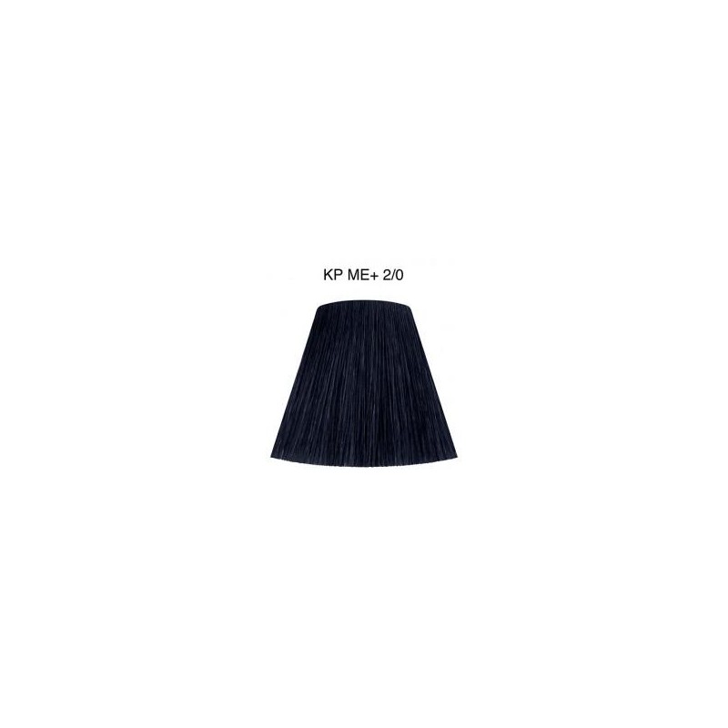 Wella Color Tinte Permanente Koleston Perfect N.  2. 0 Negro Intenso In