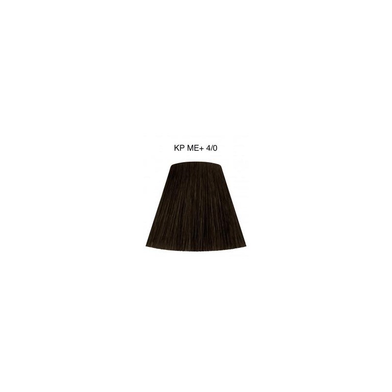 Wella Color Tinte Permanente Koleston Perfect N.  4. 0 Castaño Intenso Mediano In