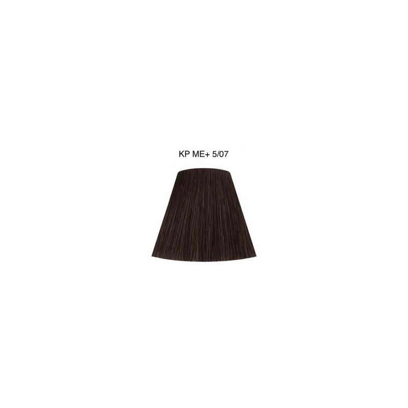 Wella Color Tinte Permanente Koleston Perfect N.  5. 07 Castaño Claro Natural Marrón