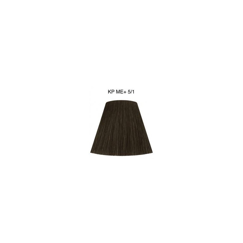 Wella Color Tinte Permanente Koleston Perfect N.  5. 1 Castaño Claro Ceniza