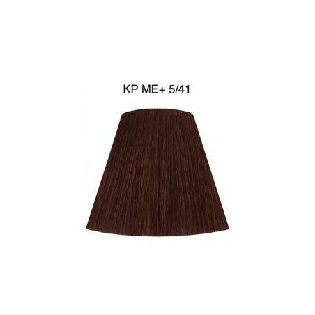 Wella Color Tinte Permanente Koleston Perfect N.  5.41 Castaño Claro Cobrizo Ceniza