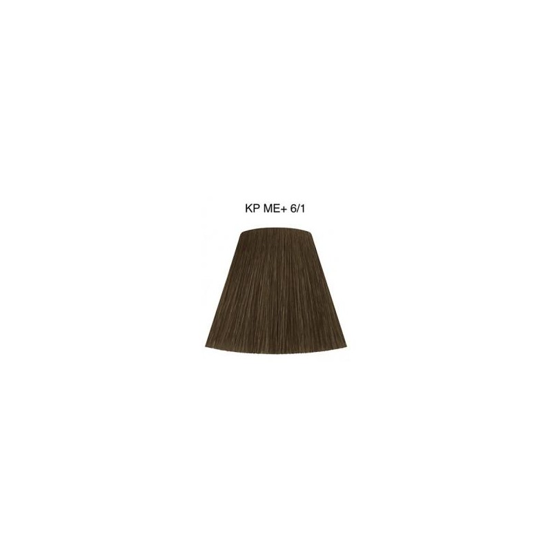 Wella Color Tinte Permanente Koleston Perfect N.  6. 1 Rubio Oscuro Ceniza
