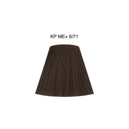 Wella Color Tinte Permanente Koleston Perfect N.  6.71 Rubio Oscuro Marrón Ceniza