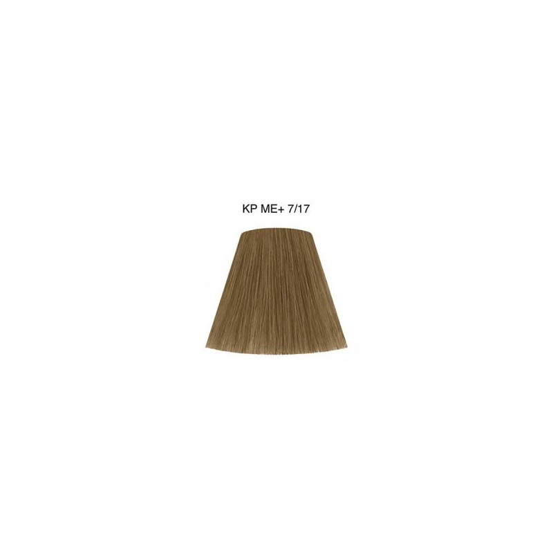 Wella Color Tinte Permanente Koleston Perfect N.  7.17 Rubio Medio Ceniza Marrón