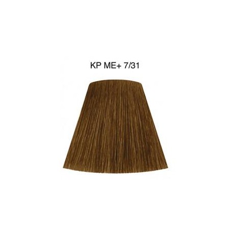 Wella Color Tinte Permanente Koleston Perfect N.  7.31 Rubio Medio Dorado Ceniza