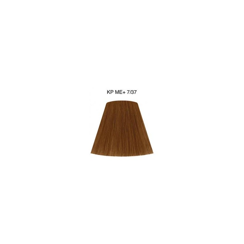 Wella Color Tinte Permanente Koleston Perfect N.  7.37 Rubio Medio Dorado Marrón
