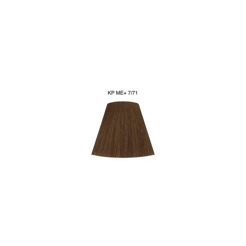 Wella Color Tinte Permanente Koleston Perfect N.  7.71 Rubio Medio Marrón Ceniza