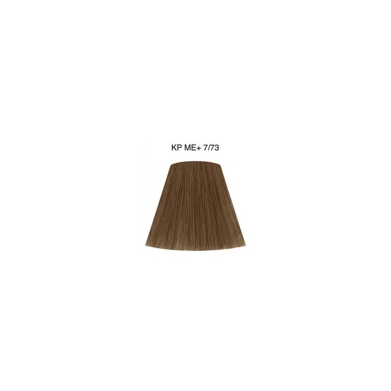 Wella Color Tinte Permanente Koleston Perfect N.  7.73 Rubio Medio Marrón Dorado