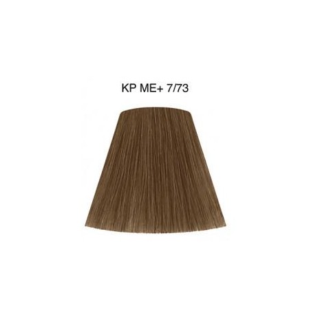 Wella Color Tinte Permanente Koleston Perfect N.  7.73 Rubio Medio Marrón Dorado