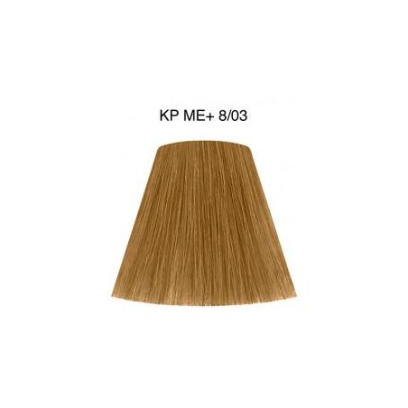 Wella Color Tinte Permanente Koleston Perfect N.  8. 03 Rubio Claro Natural Dorado