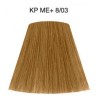 Wella Color Tinte Permanente Koleston Perfect N.  8. 03 Rubio Claro Natural Dorado