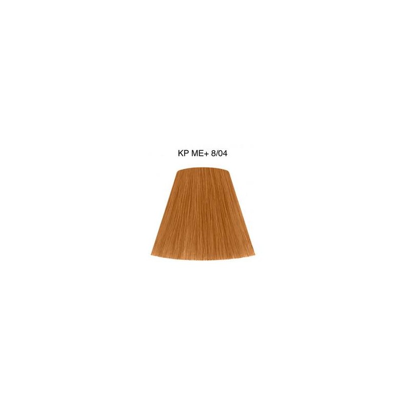 Wella Color Tinte Permanente Koleston Perfect N.  8. 04 Rubio Claro Natural Cobrizo